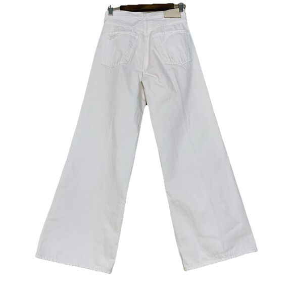 Citizens Of Humanity White Wide Leg Jeans - Picture 4 of 8